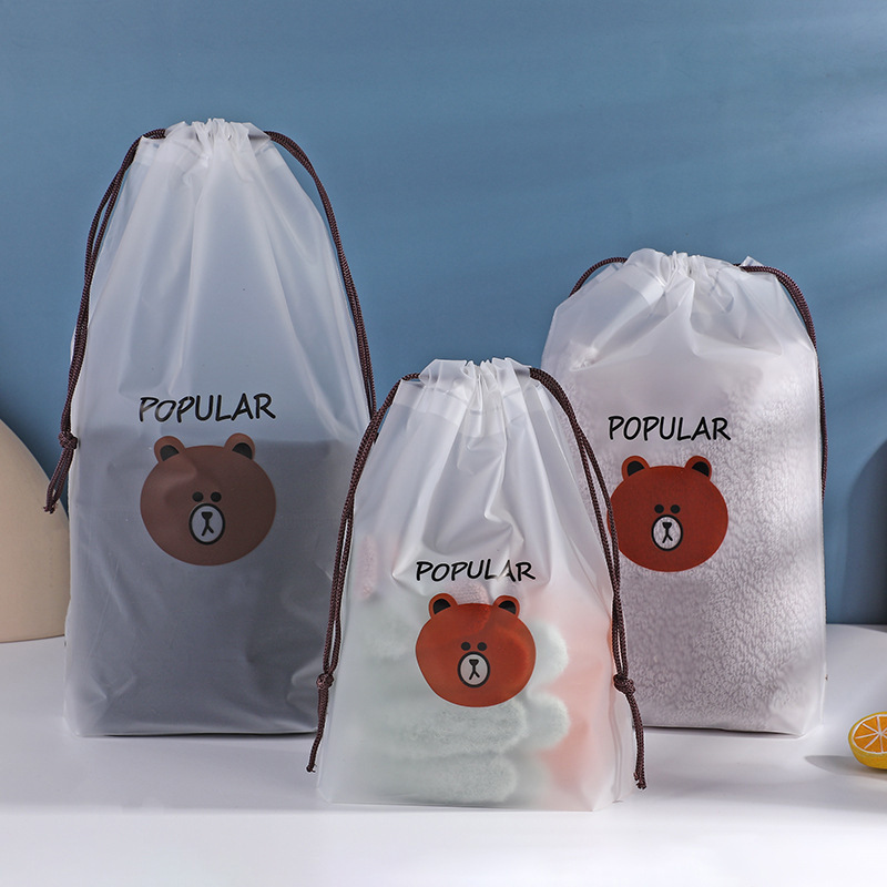 拉链袋/车缝拉链袋/鞋子收纳袋/透明袋子/热门短袖细节图