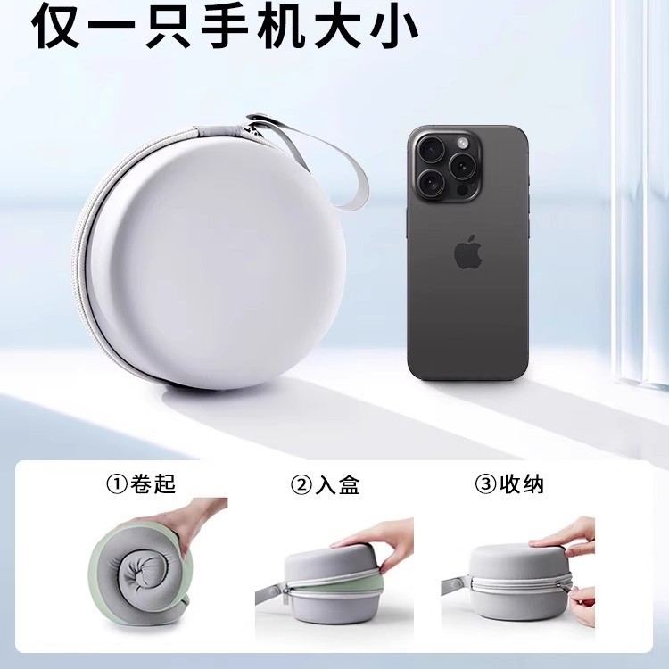 充气头枕/旅行枕/充气枕产品图