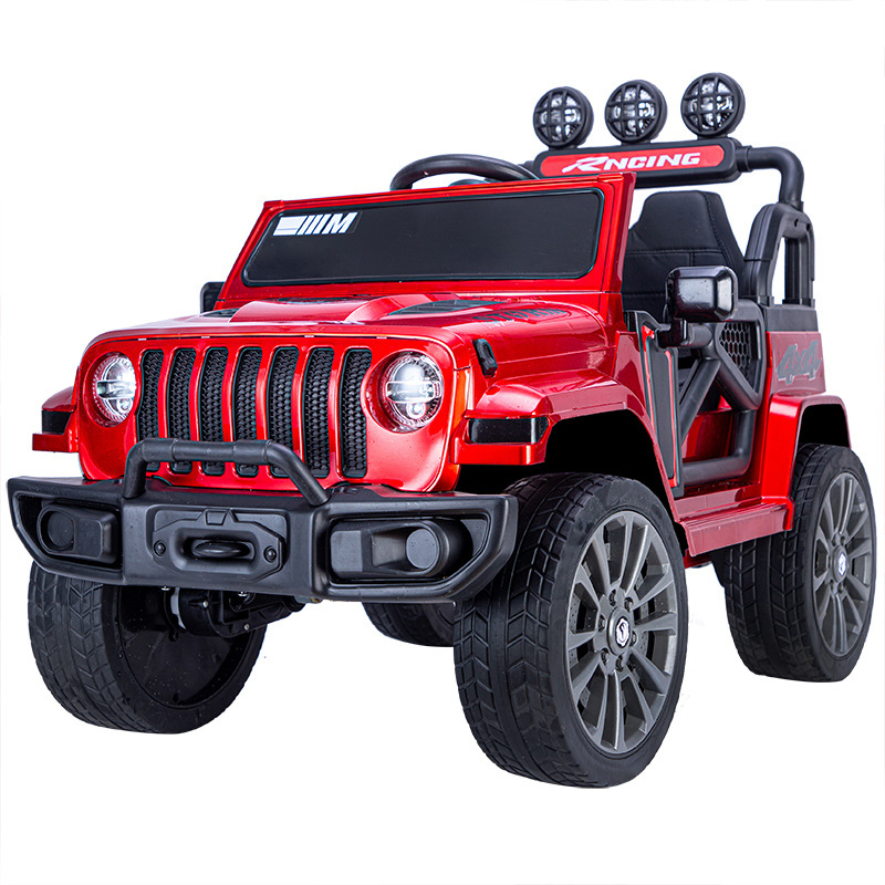 Children's toy car, Wrangler, four-wheel off-road vehicle, suitable for children aged 2 to 7, remote-controlled car, children's charging car Item Picture