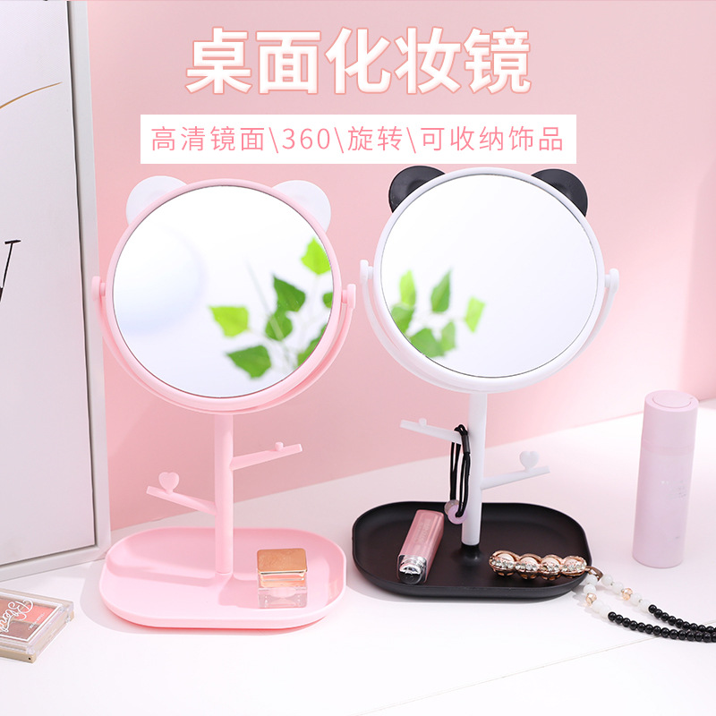 猫耳化妆镜台产品图
