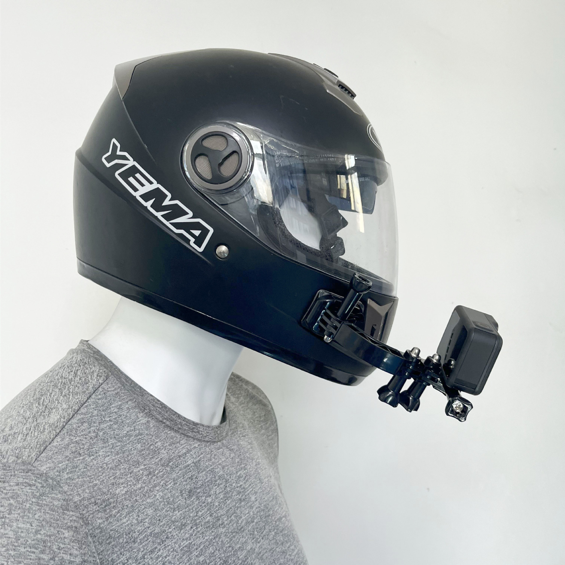 GoPro action camera accessories: short curved rod, neck extension rod, shooting extended arm, camera helmet stand pic 47
