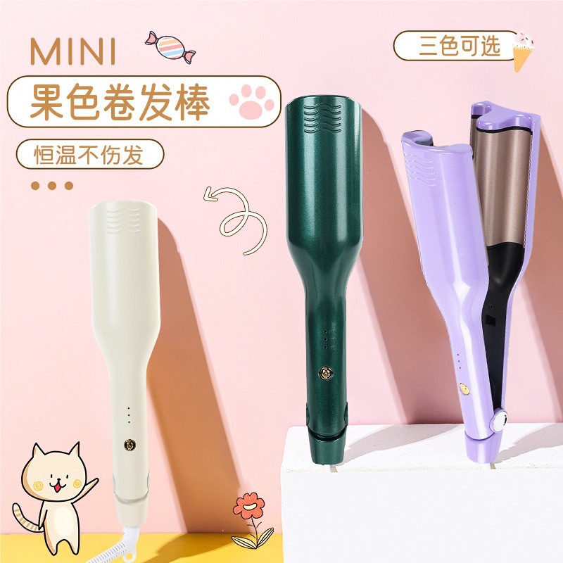 跨境糖两用蛋卷棒卷发器法式蛋卷