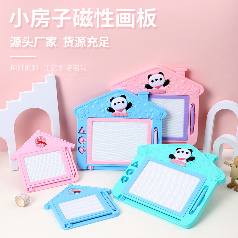 Jingjing children's drawing board, magnetic writing board, colorful children and toddlers, 3-5 years old baby doodling toys manufacturer wholesale