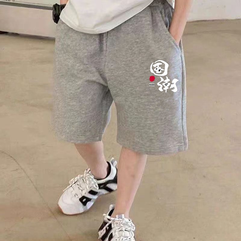 2022 New children's clothing, boys' shorts, summer casual sports pants, knitted capri pants, children's pants Application Scenario