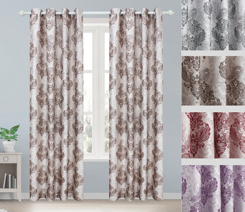 Jacquard Cloth Iris Living Room Bedroom Curtain Cloth Shading Fabric Manufacturers Direct Sales Specification drawing