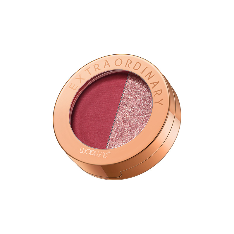 WODWOD Gilt Star Dual-color Eyeshadow, the same matte fine glitter as Douyin, genuine wholesale Item Picture