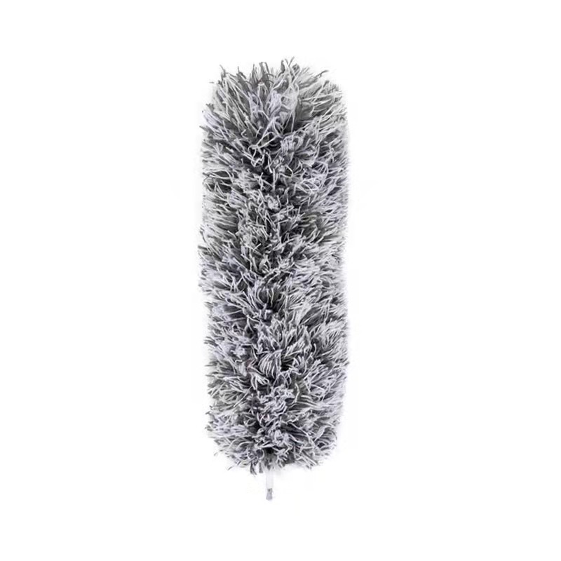 Stainless steel telescopic fiber duster for household dust removal and cleaning Item Picture