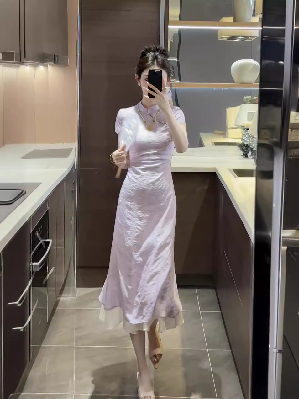 旗袍实物图