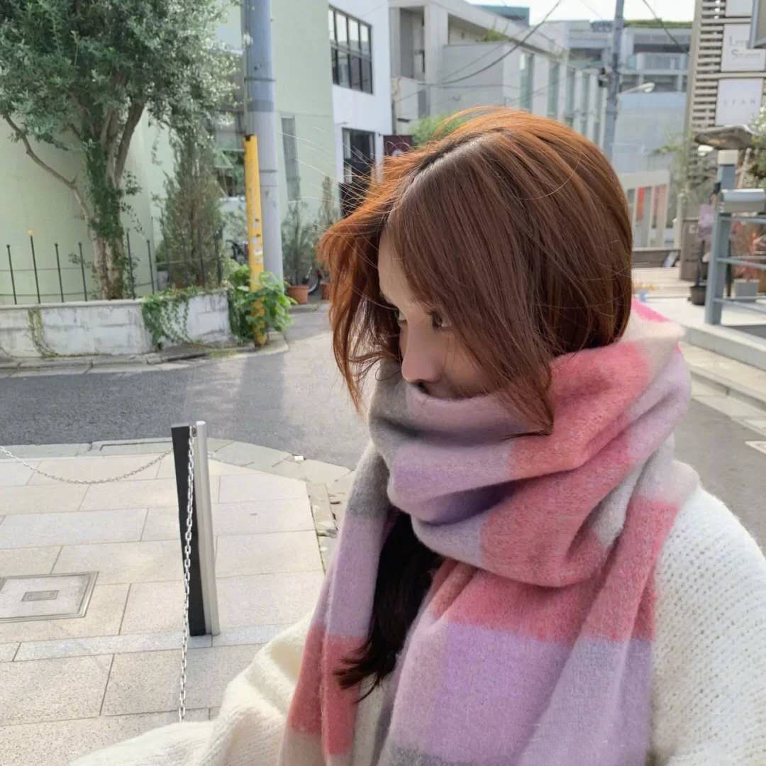 围巾/雪纺围巾/真丝巾百搭/烫钻围巾/针织围巾产品图
