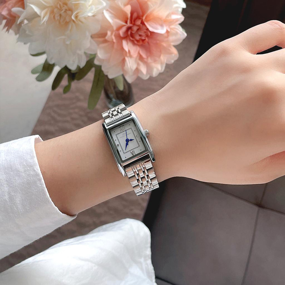 IBSO/ Aubisino Douyin Live-streaming bestseller rectangular fashionable ladies' quartz watch supports drop shipping Item Picture