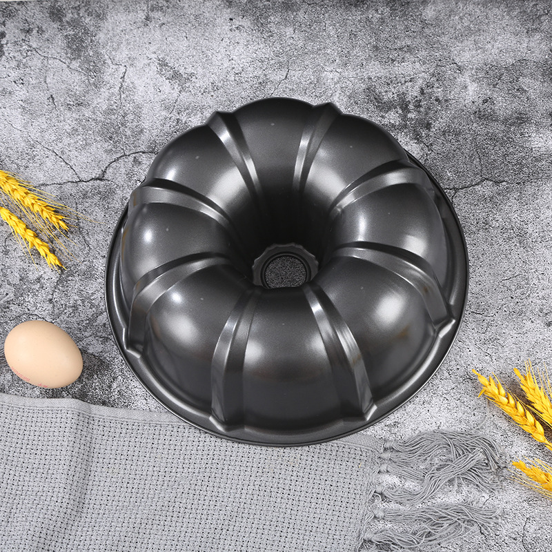 26Cm Large Pumpkin Cake Mold Non-Stick Thickening And Deepening Food Grade Handmade Diy Baking Mold Manufacturers Wholesale Specification drawing