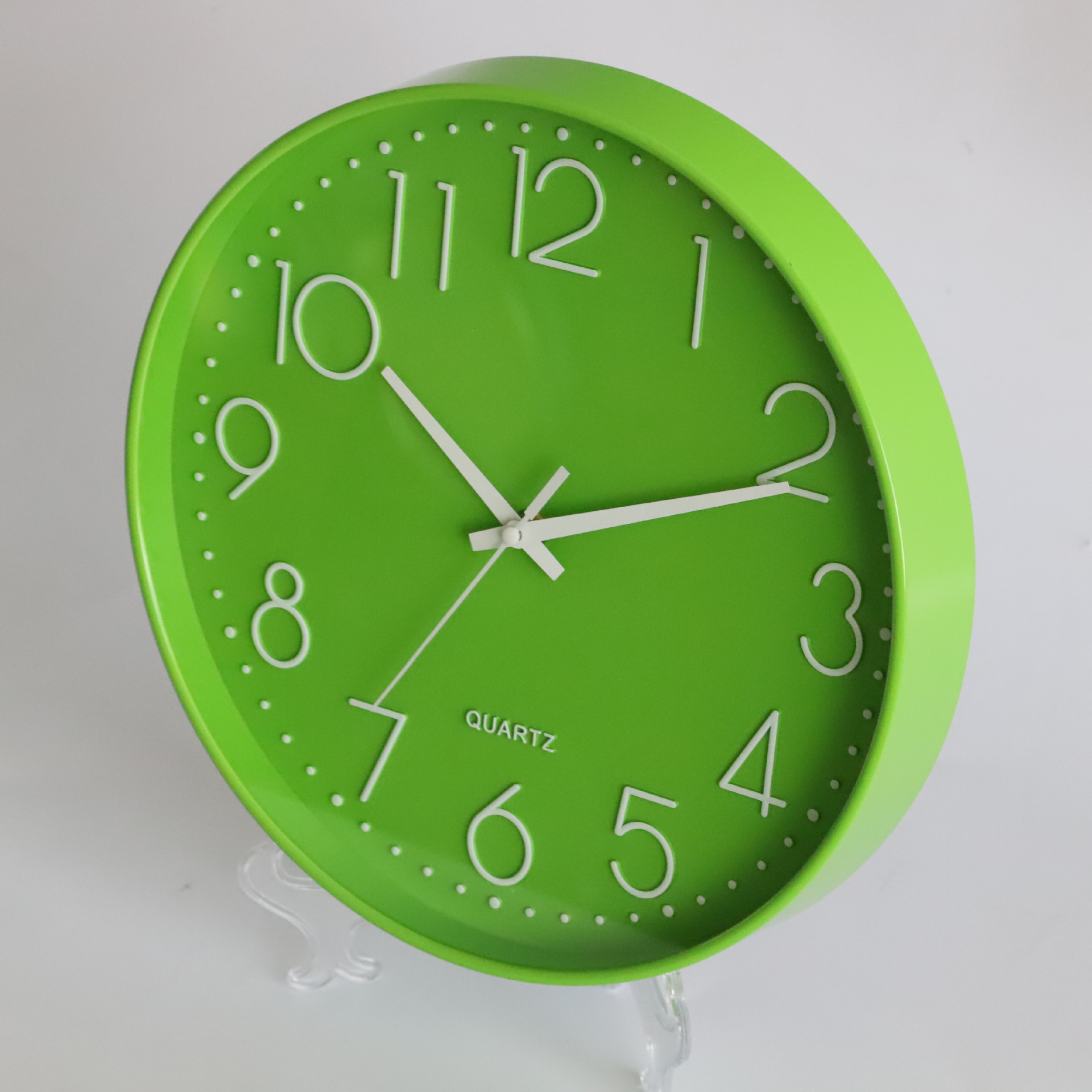 [12 Inches 30Cm] Silent Wall Clock Creative Fashion Home Living Room Three-Dimensional Digital Simple Watches Wholesale details Picture