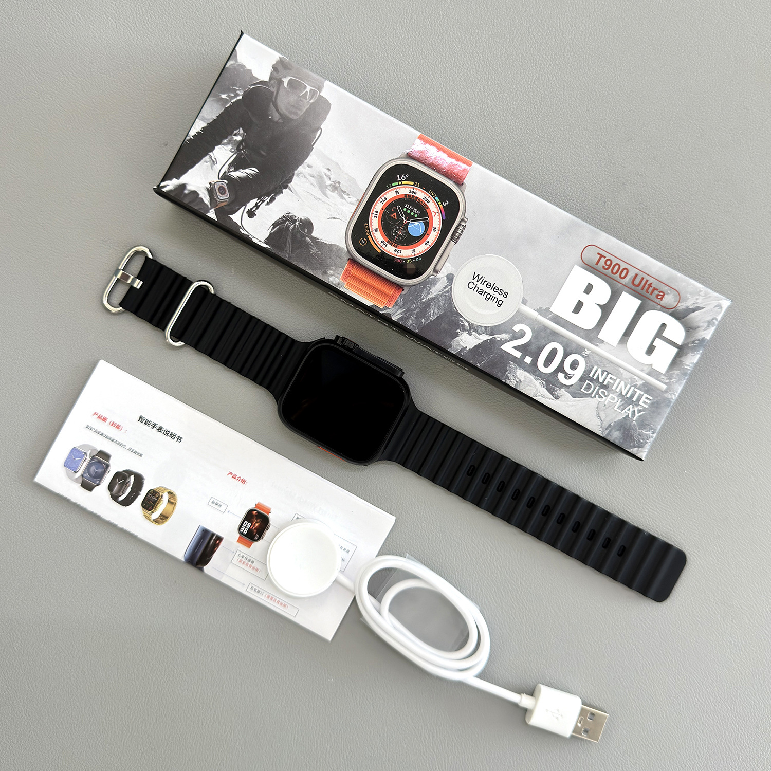 T900ultra2 Smartwatch T900ultra Bluetooth Talk Watch Factory Direct Cross-Border Explosive Gifts details Picture