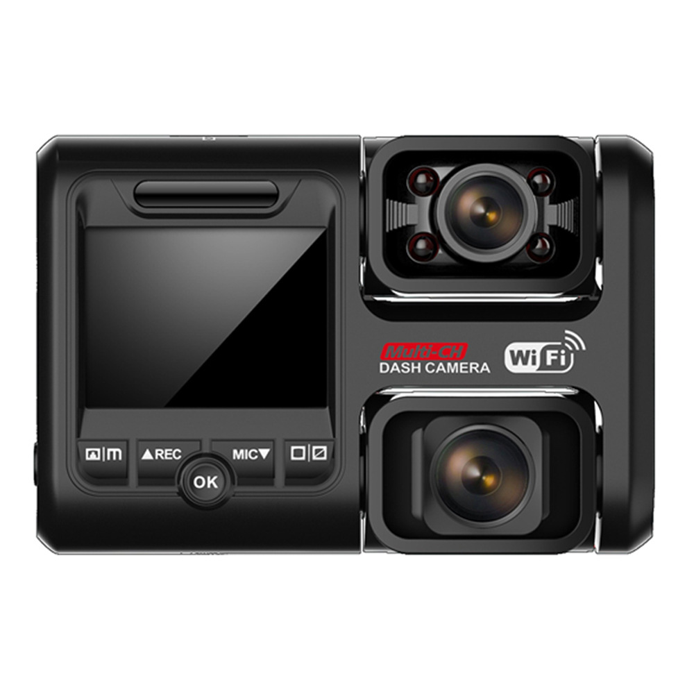 Z30行车记录仪wifi双镜头GPS高清2160P夜视360度全景