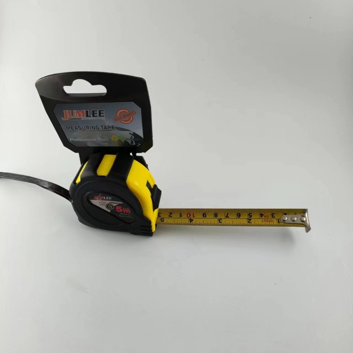 6002 steel tape measure, high-precision anti-drop stainless steel tape measure 3M, 5m, 7.5m thickened wear-resistant and anti-drop meter measure box