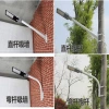 LED street lamp head 12W, 30W, 40W, 50W, 60W, 80W, small Golden Bean street lamp, solar flat toothbrush, street lamp arm details Picture
