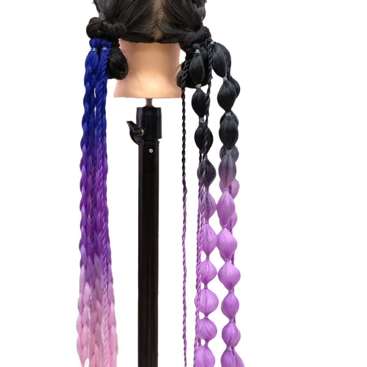 A 50g hand-braided ponytail wig, a must-have for trendy and fashionable women's street style Specification image