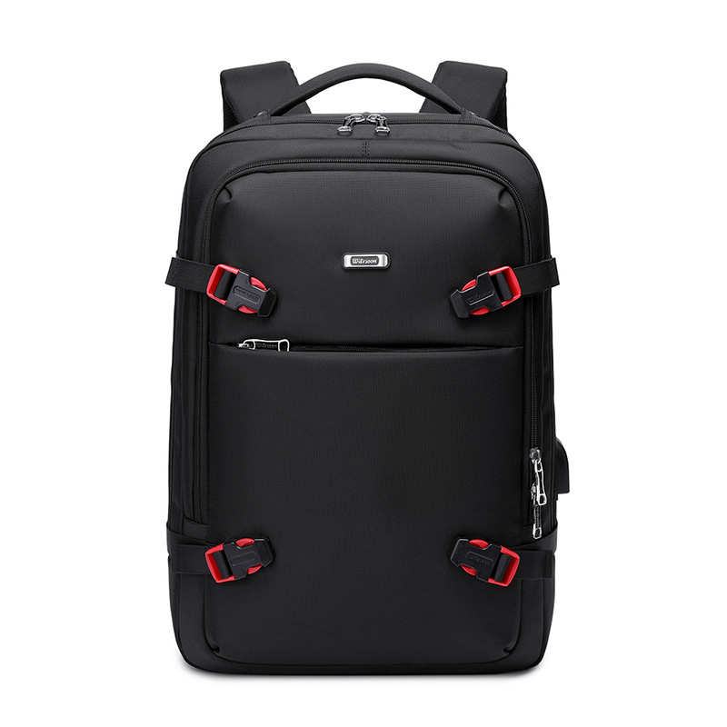 New Cross-Border Business Trip Backpack Men's Fashionable Computer Bag Multi-Function Expansion Waterproof Large Capacity Backpack Item Picture