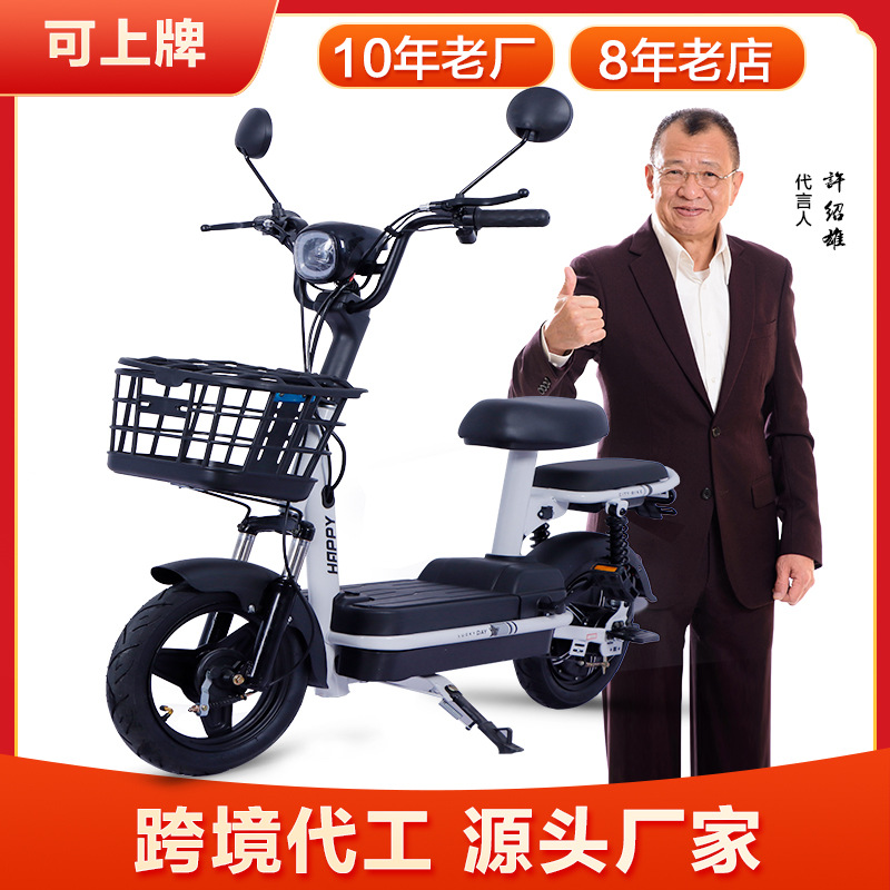 National Standard Electric Car Factory Two-Wheeled Lithium Battery Electric Bicycle Two-Wheeled Electric Battery Car Aramaya New Day The Same Model