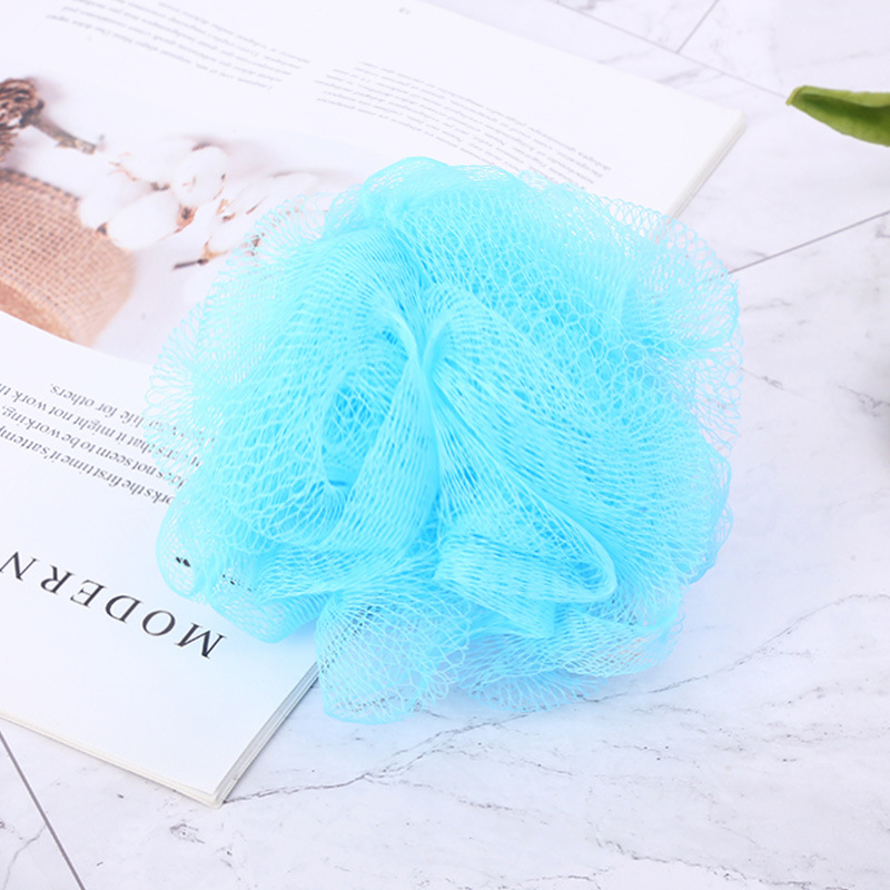 【LOVELY HOME】【 Chi Jia 】 Recommended by the original manufacturer of bath flowers. Colorful. 30g bath ball, soft and easy to bubble, large scrub bath ball Application Scenario