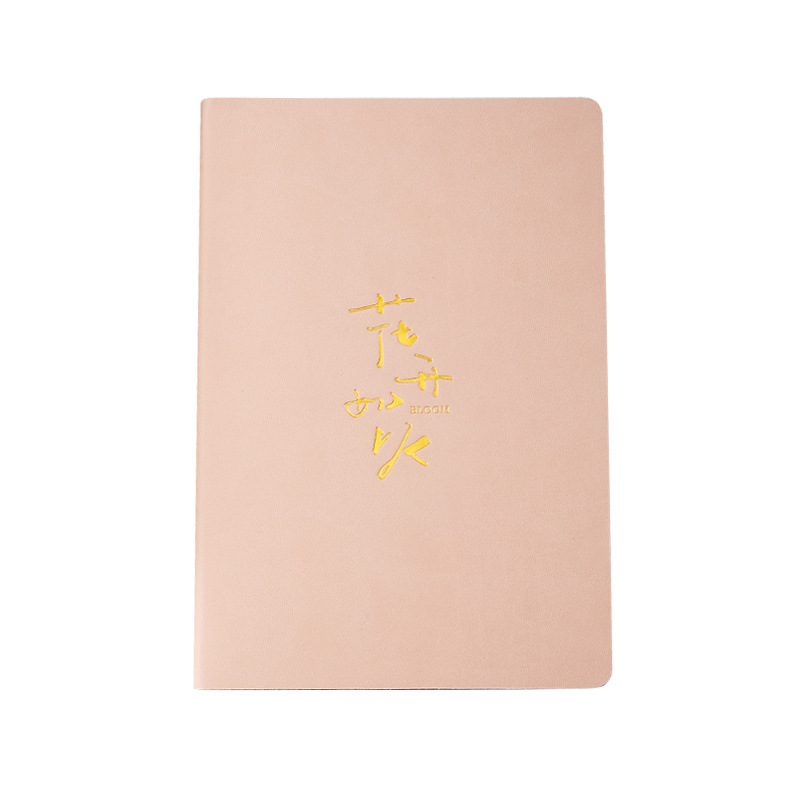 Super Thick Soft Leather Notebook A5 High Appearance Level Simple Student Notepad Korean Manual Ledger Manual Ledger Diary Item Picture