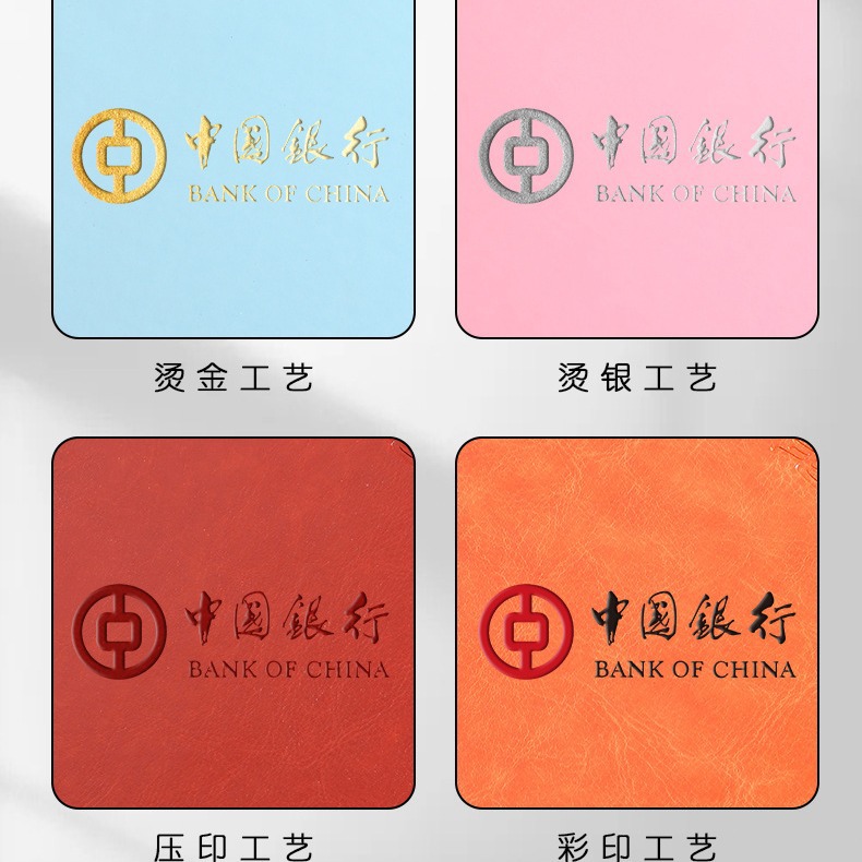 New Guochao A5 Notebook Soft Leather Office Business Pu Leather Thickened Can Print Logo Record Book 2024 Model details Picture