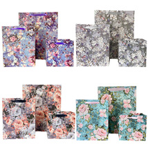 油画花卉系列撒粉纸袋伴手礼礼品袋包装手提袋批发