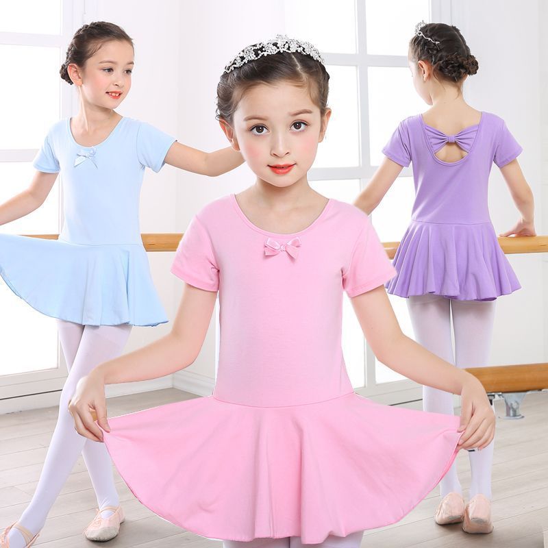 Dance costumes, girls' ballet skirts, children's dance costumes, long-sleeved dance costumes for autumn and summer, ethnic grade examination gymnastics costumes Application Scenario