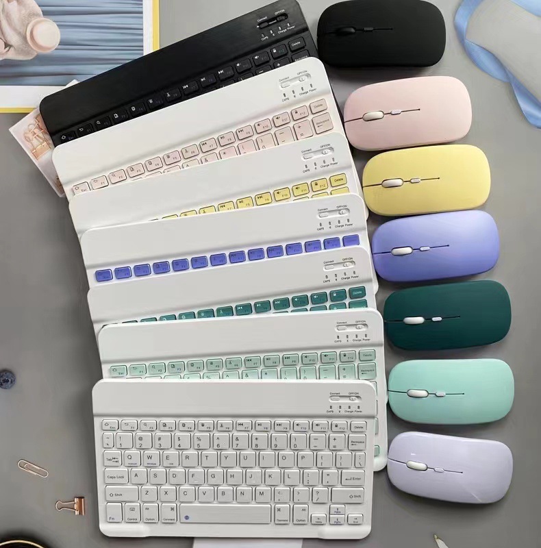 ipad Bluetooth keyboard mouse Mobile tablet wireless back light keyboard laptop portable charging Application Scenario