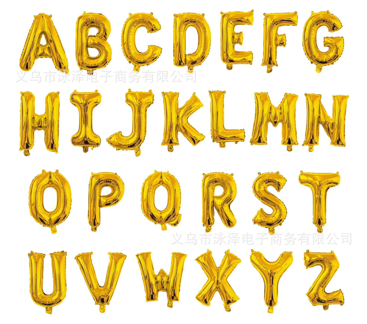 16 "american letter inglés película de aluminio globo fiesta de cumpleaños decoración de año nuevo globo de papel de aluminio sala de bodas Application Scenario