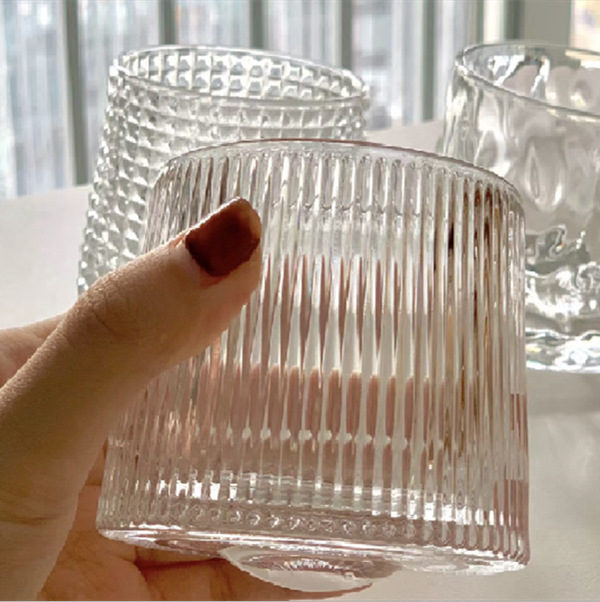 玻璃杯/水杯/玻璃杯茶具/高硼硅玻璃/玻璃杯男女夏季时尚细节图