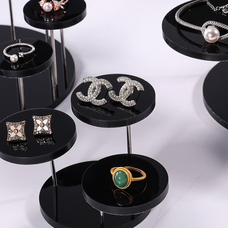 饰品展示架/网格/饰品架绒布格/儿童玩具挂件展示架/首饰架子细节图