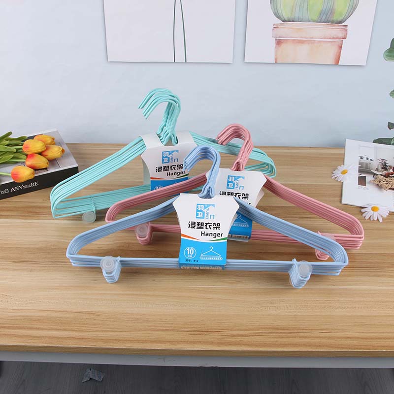 批发加大加粗防滑衣架家用防滑晾衣架地摊衣服架子衣服挂衣服撑子详情图4