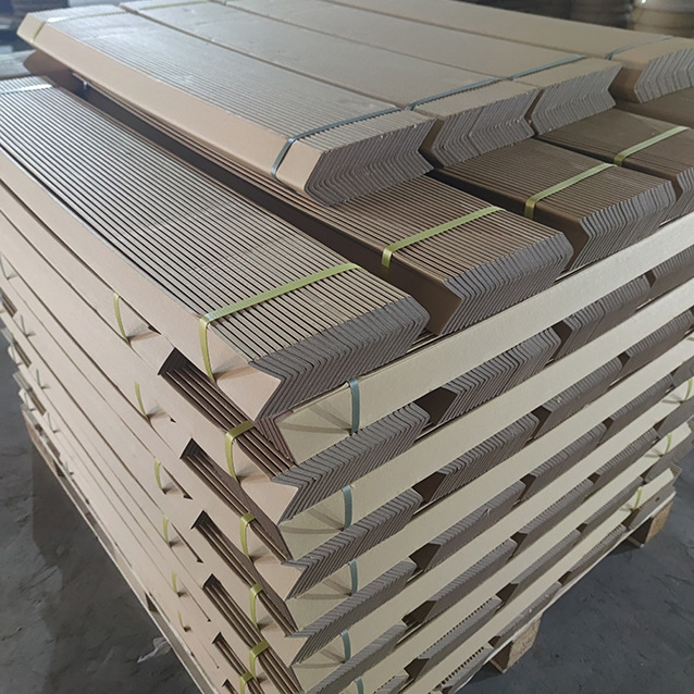 Factory wholesale L-shaped paper corner protectors, carton edge guards, packaging furniture, logistics pallets, transportation anti-collision corner protectors Specification image