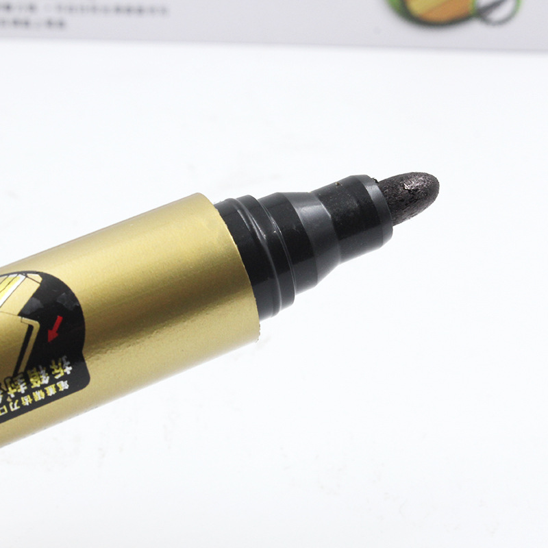 Logistics specialized wholesale large-capacity thick-tipped marker pens, ink-refilling, oil-based, single-tipped, wear-resistant, line-drawing, large-headed pens Specification image