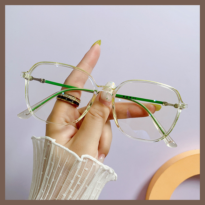 韩版眼镜框女/可配度数素颜细节图