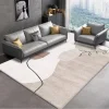 The living room coffee table, carpet, floor mat, crystal velvet, soft home. The bedroom is fully laid to create an atmosphere. The room is covered with anti-slip carpet and washable carpet floor mat details Picture