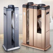 Southern umbrella machine automatic no-power single and double head umbrella cover machine J-23 stainless steel wheel cover umbrella bag machine