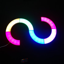 New unique style interior wall lamp splicing interior decoration lazy bedside lighting bedside wall lamp splicing money generation