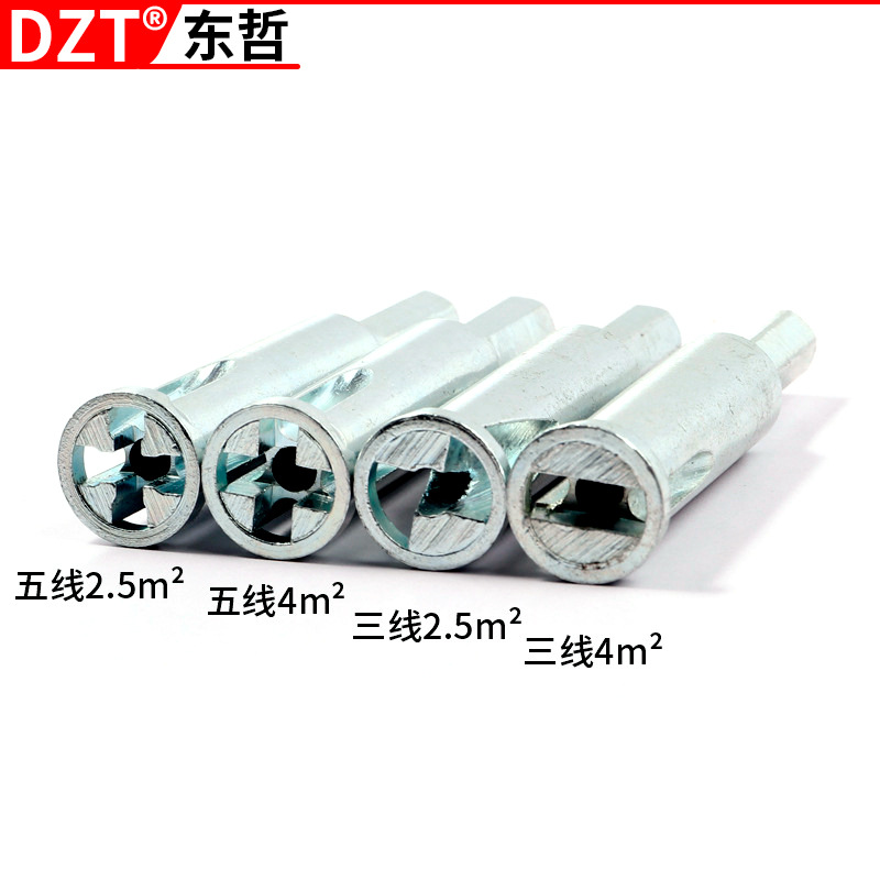 Wire stripper, no-stripping electrician, wire paralleling device, 2.5-4 universal automatic wire stripper, terminal block stranding tool details Picture