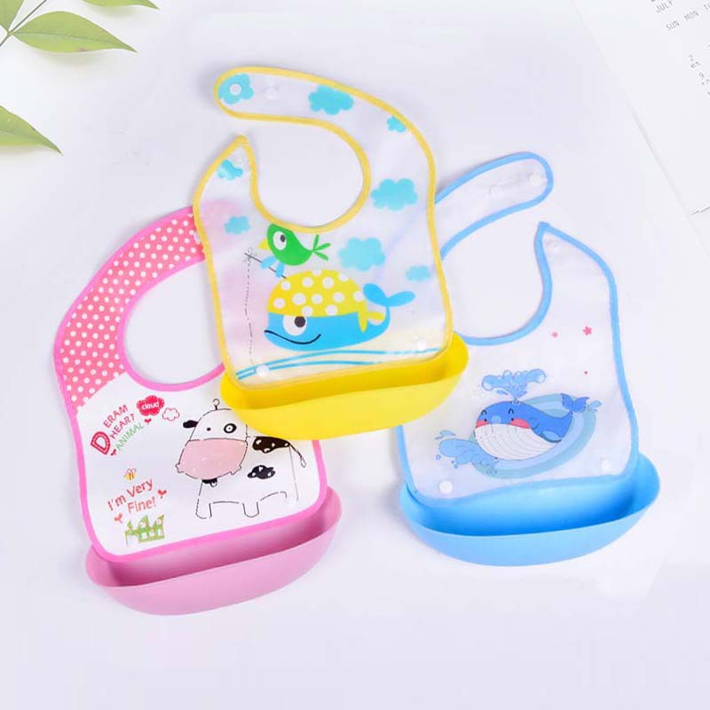Foreign trade detachable baby bibs, feeding bibs, waterproof baby bibs, super soft saliva bibs, no-wash and anti-dirt feeding bibs Application Scenario