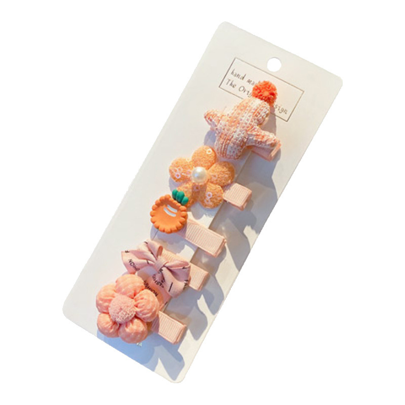 Baby hair clips that do no harm to hair, hair clips, hair accessories, infant and toddler fetal hair clips, cute baby bangs clips, hair accessories Item Picture