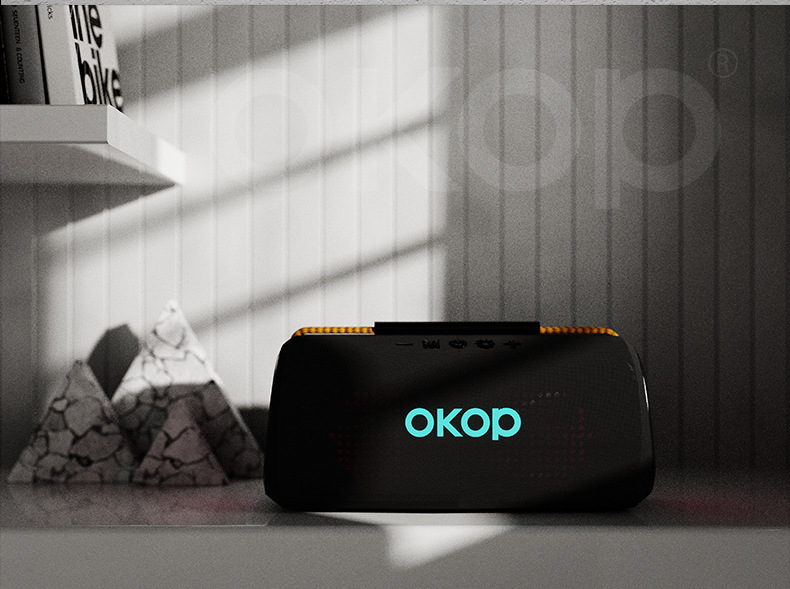 815 Best-selling RGB lighting Bluetooth Speaker for Home, desktop and outdoor use, portable handheld subwoofer, cross-border mini speaker pic 14