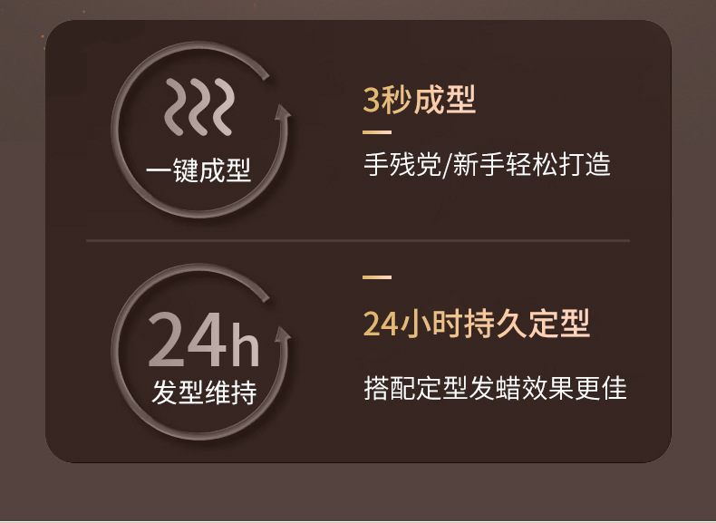 跨境打理神器蓬松高颅顶直卷两用便携卷发棒大卷刘海防烫电卷发梳详情11