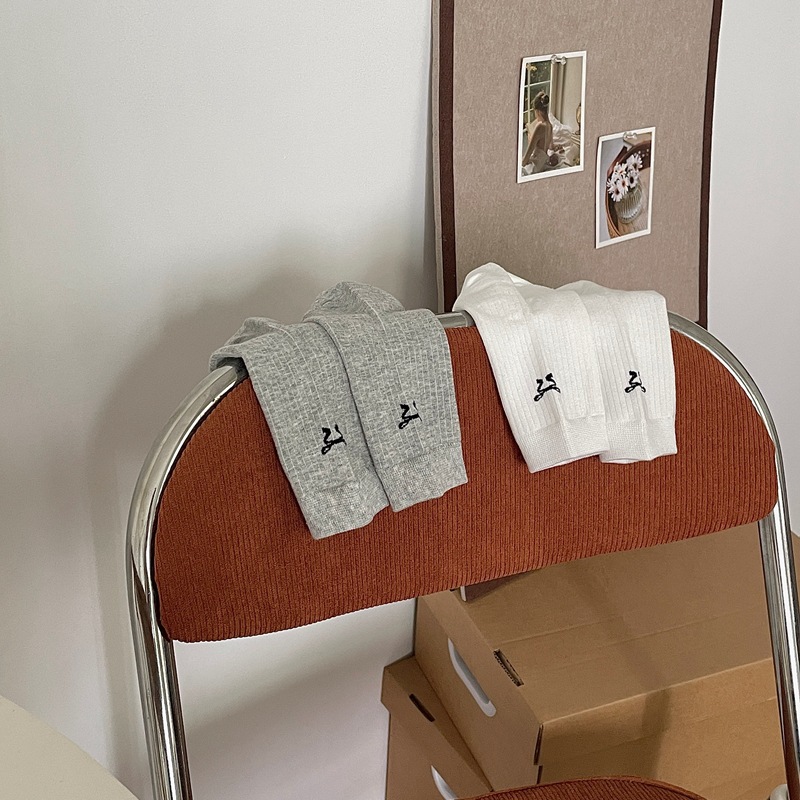 Sock stall, one-piece consignment, miu style, bow, ballet style, pile socks, versatile mid-calf socks for girls, cute girls, Instagram boneless socks, one-piece consignment Specification image