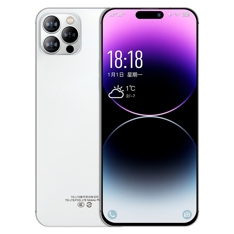 The new original authentic i15Promax all Netcom 6.8 inch large screen smart phone factory direct wholesale distribution details Picture