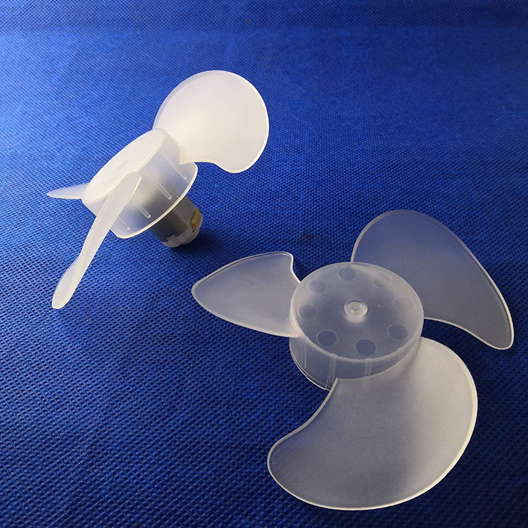 风叶塑料科教实验用品学生小风扇配件叶片螺旋浆扇叶帽子叶轮飞叶详情图2