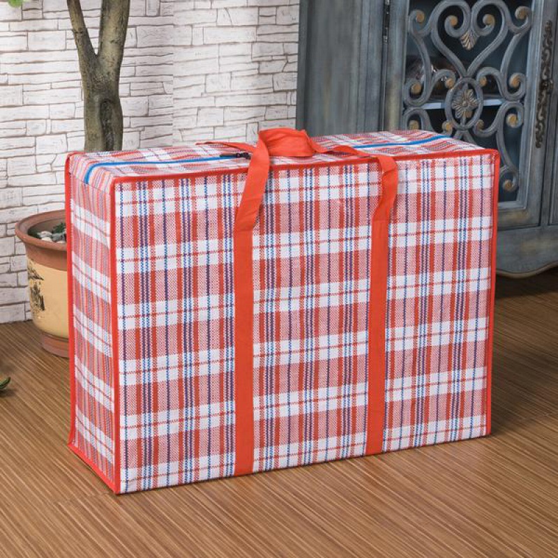 Factory direct sales of moving packing bags, woven bags, thickened storage bags, luggage bags, snake skin bags, large-capacity parcel bags Specification image