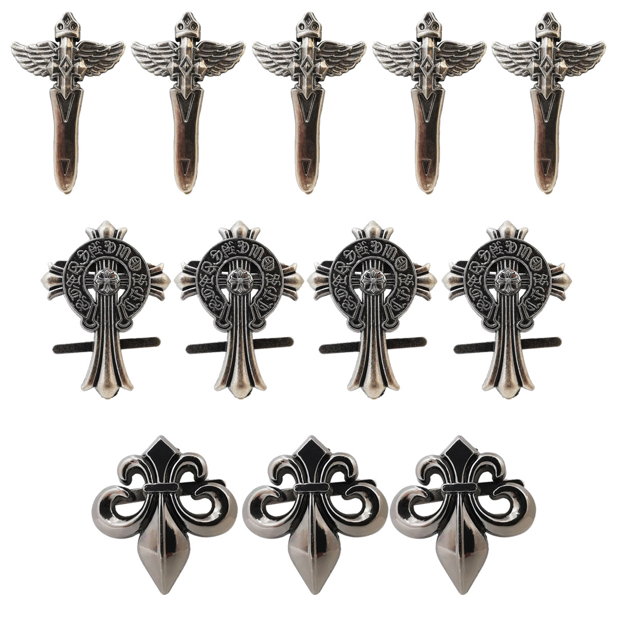 Customized processing of various water diamond, animal and pearl shoe flower buckles, diy bag and shoe material decorative buckles Item Picture