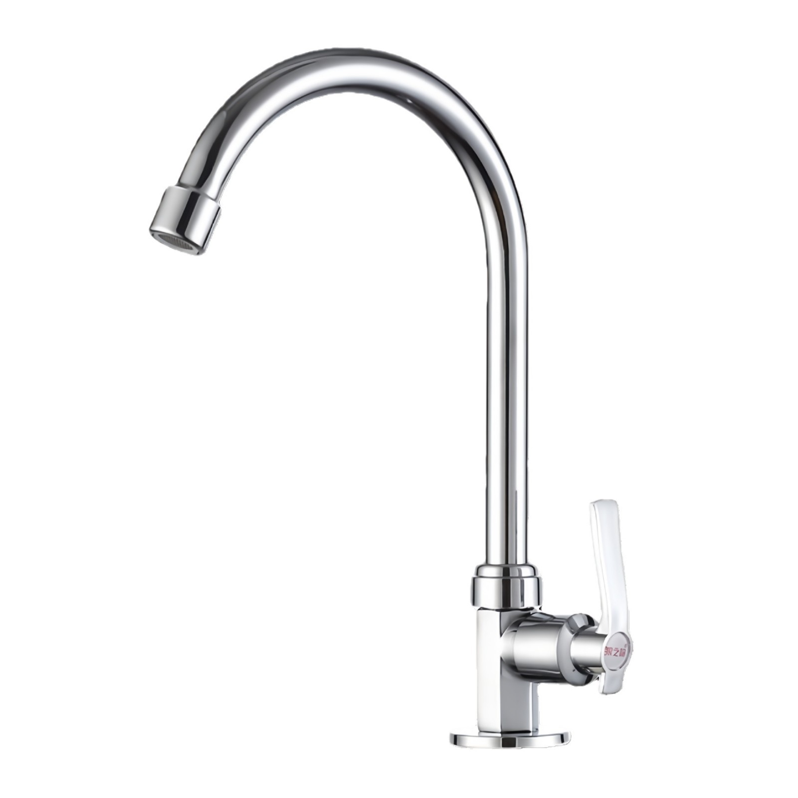 Kitchen faucet, universal folding single-tube sink, water purifier, balcony stainless steel single-cooling faucet Item Picture